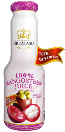 น้ำมังคุด GreatAsia- 100% Mangosteen Juices